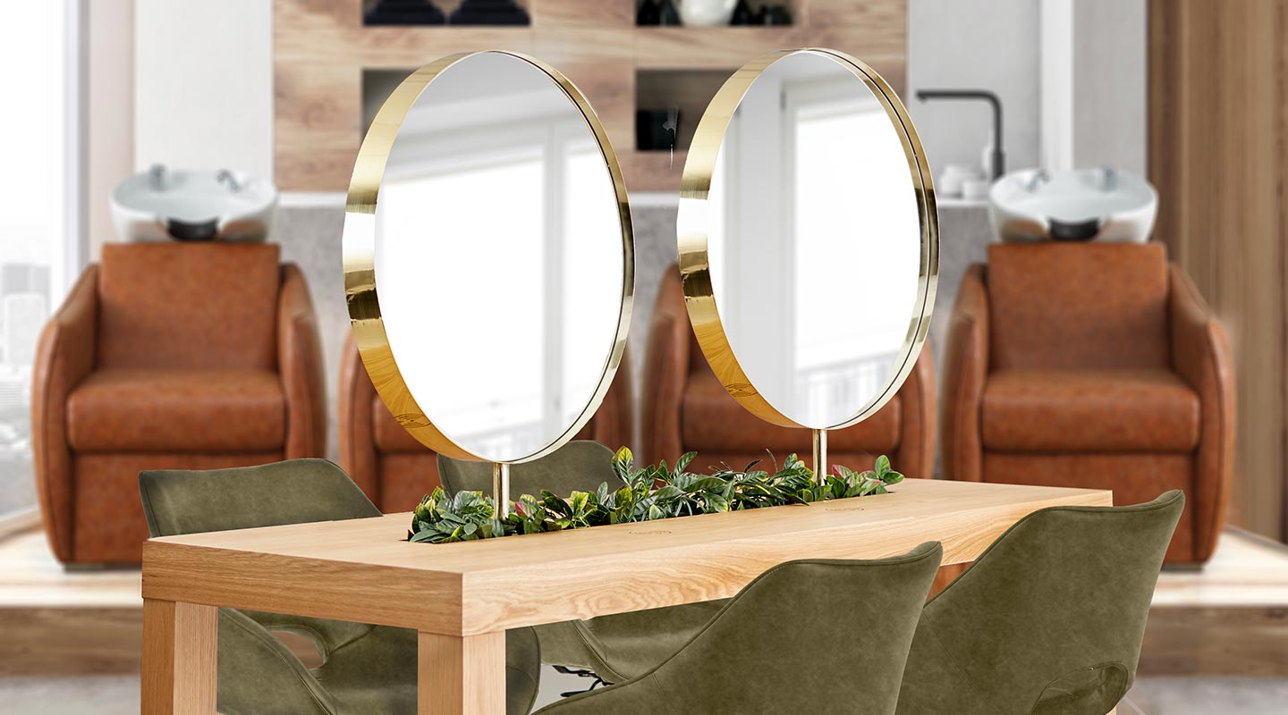 Halo messing spejl Dobbeltsidet Ă80 Comfortel Just Add People